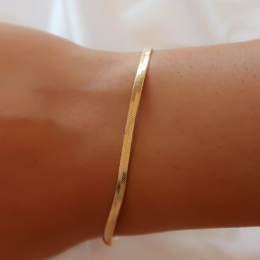 Gold Snake Chain Bracelet